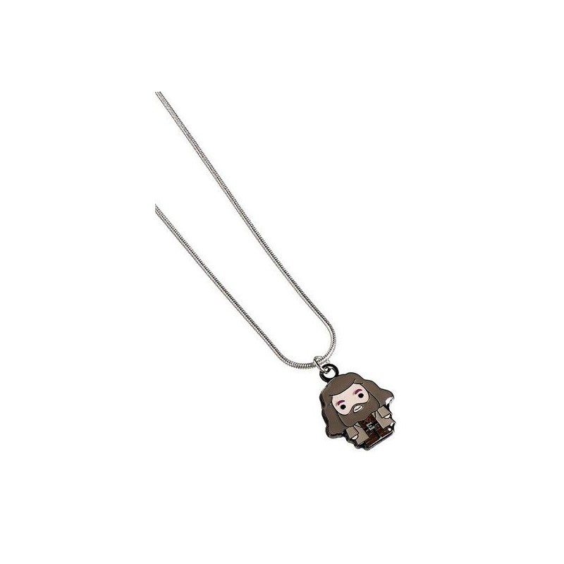 Harry Potter Cutie Collection pendentif et collier plaqué argent Hagrid