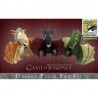 Le Trône de fer set peluches Dragons 2017 SDCC Convention Exclusive 13 cm