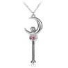 SAILOR MOON COLLIER CLE LUNE STRASS