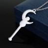 SAILOR MOON COLLIER CLE LUNE STRASS