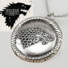 GAMES OF THRONE Collier emblème Stark