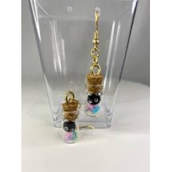 BOUCLES D'OREILLES NOIRAUDE...