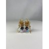 BOUCLES D'OREILLES NOIRAUDE ET PAILLETTES D'INSPIRATION GHIBLI