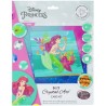 Disney Kit Crystal Art  - Carte La Petite Sirène - 18 x 18 cm