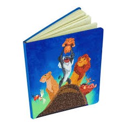 DISNEY LE ROI LION CARNET À DIAMANTER CRYSTAL ART