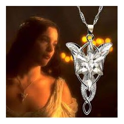 SEIGNEUR DES ANNEAUX collier l'étoile du soir Arwen