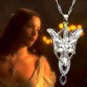SEIGNEUR DES ANNEAUX collier l'étoile du soir Arwen