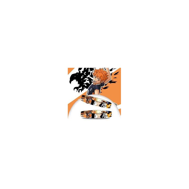 HAIKYU Bracelet tissu thème manga de volley