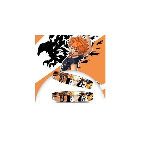 HAIKYU Bracelet tissu thème manga de volley
