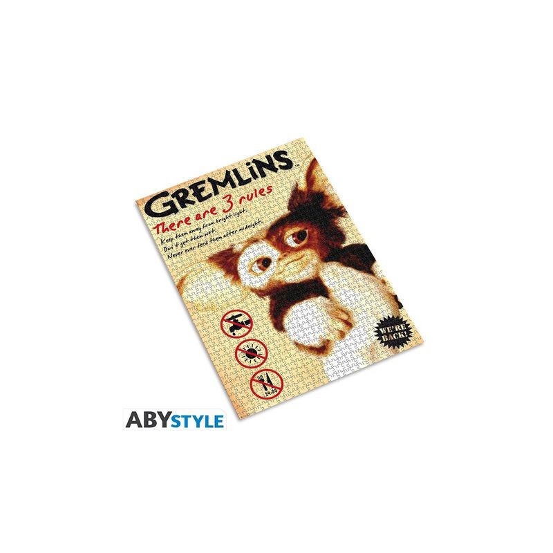 Puzzle - gremlins - gizmo 1000 pièces