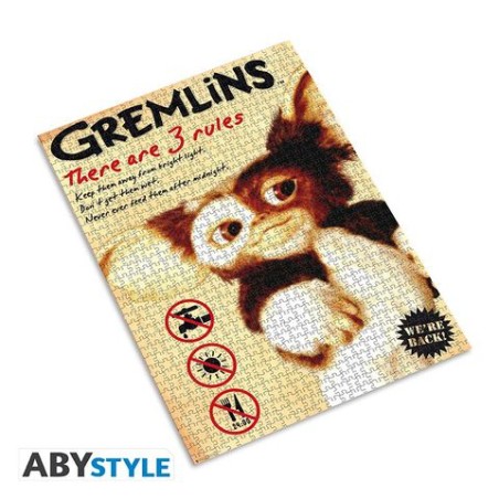 Puzzle - gremlins - gizmo 1000 pièces