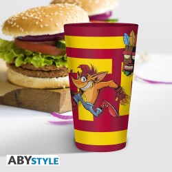 CRASH BANDICOOT - Verre XXL - 400 ml - TNT Crash