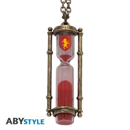 HARRY POTTER - Porte-clés 3D "Sablier Gryffondor"