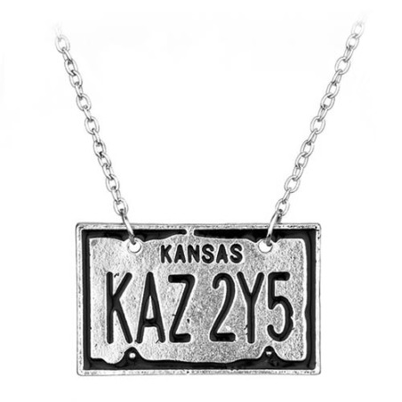 SUPERNATURAL – COLLIER PLAQUE D’IMMATRICULATION