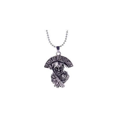 SONS OF ANARCHY Collier du logo du club de biker