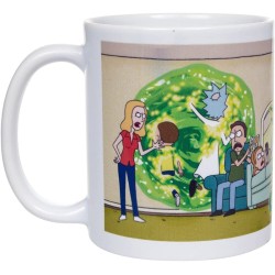 Rick et Morty Mug portal fond imagé