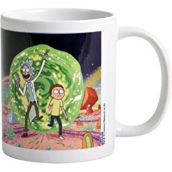 Rick et Morty Mug portal fond imagé