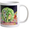 Rick et Morty Mug portal fond imagé