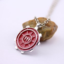 Fallout collier médaille vault 111 rouge