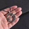 DARK SOUL Collier pendentif lame sombrelune