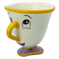 Coffret Premium - La Belle Et La Bete - Mug 3d + Porte-clés 3d + Pin's - Zip Ros