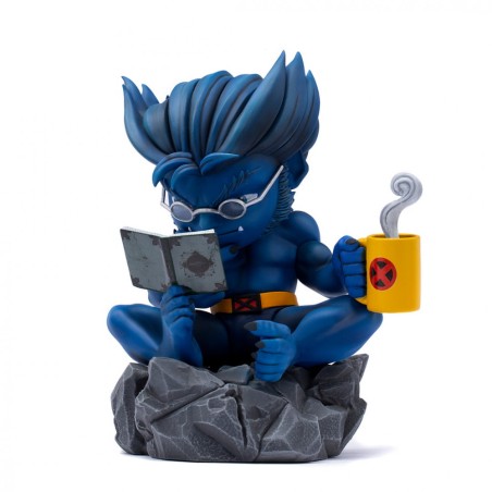 Beast X-Men figurine Marvel Comics Mini Co. PVC Deluxe Iron Studios 14 cm