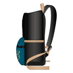 Harry Potter sac à dos noir & bleu Hogwarts