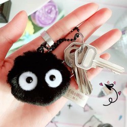 GHIBLI Mini Peluche Noiraude Porte clés