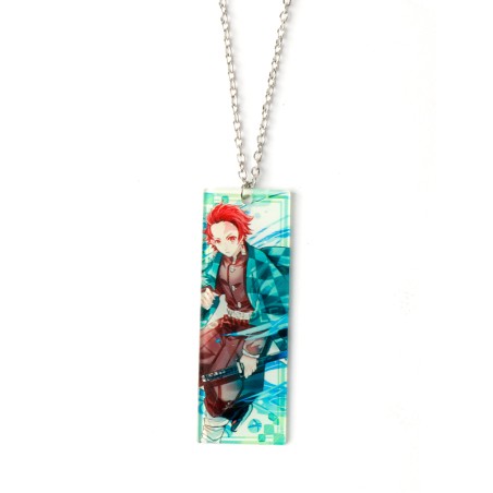 DEMON SLAYER Collier Pendentif acrylique Tanjiro