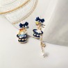 Boucles d'oreilles Alice et le chapeau magique