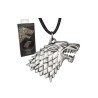 Game of Thrones pendentif avec lanière Stark Sigil Costume