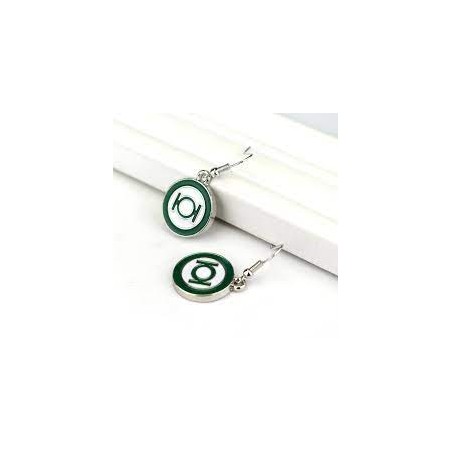 GREEN LANTERN Boucle d'oreille symbol du green lantern