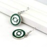 GREEN LANTERN Boucle d'oreille symbol du green lantern