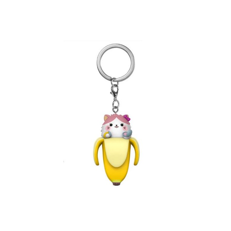 Bananya porte-clés Pocket POP! Vinyl Bananyako 4 cm