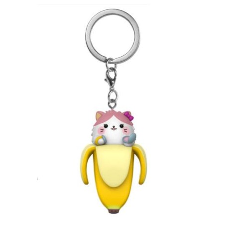 Bananya porte-clés Pocket POP! Vinyl Bananyako 4 cm