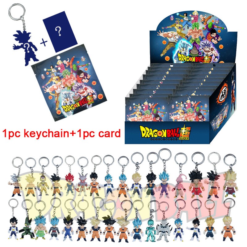 Dragon Ball Sachet surprise porte clé gashapon +carte