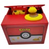 Pokémon Tirelire  Pikachu électronique mangeur de pièce