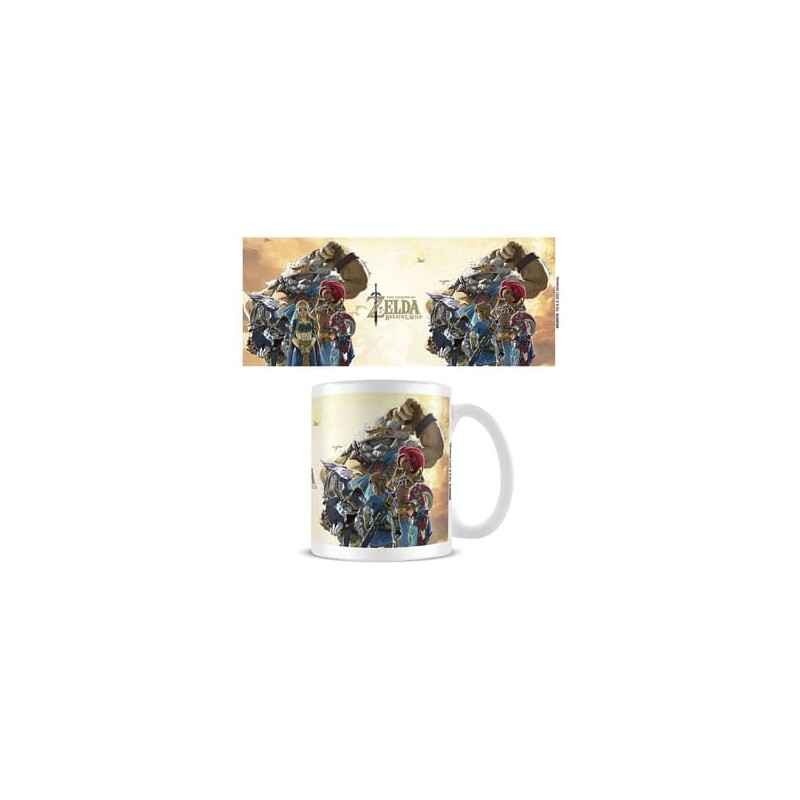 The Legend of Zelda Breath of the Wild mug Champions Sunset