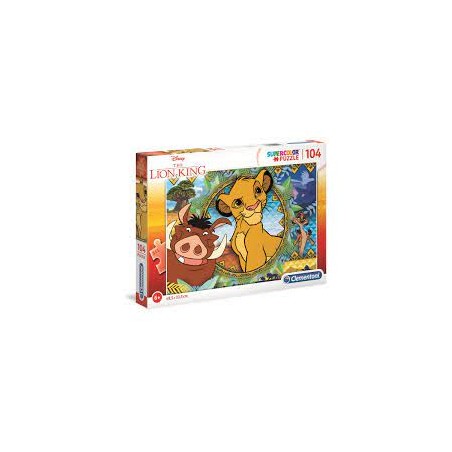 DISNEY Puzzle Le roi lion 104 pieces
