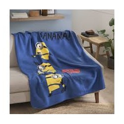 MINIONS Plaid Polaire...