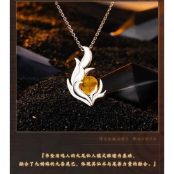 NARUTO Collier Pendentif Kyubi Naruto bidimensionnel