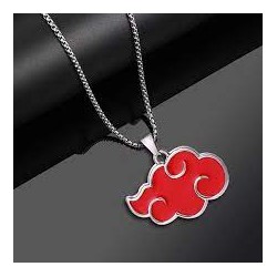 NARUTO CollIer Pendentif Akatsuki nuage rouge
