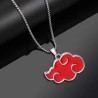 NARUTO CollIer Pendentif Akatsuki nuage rouge