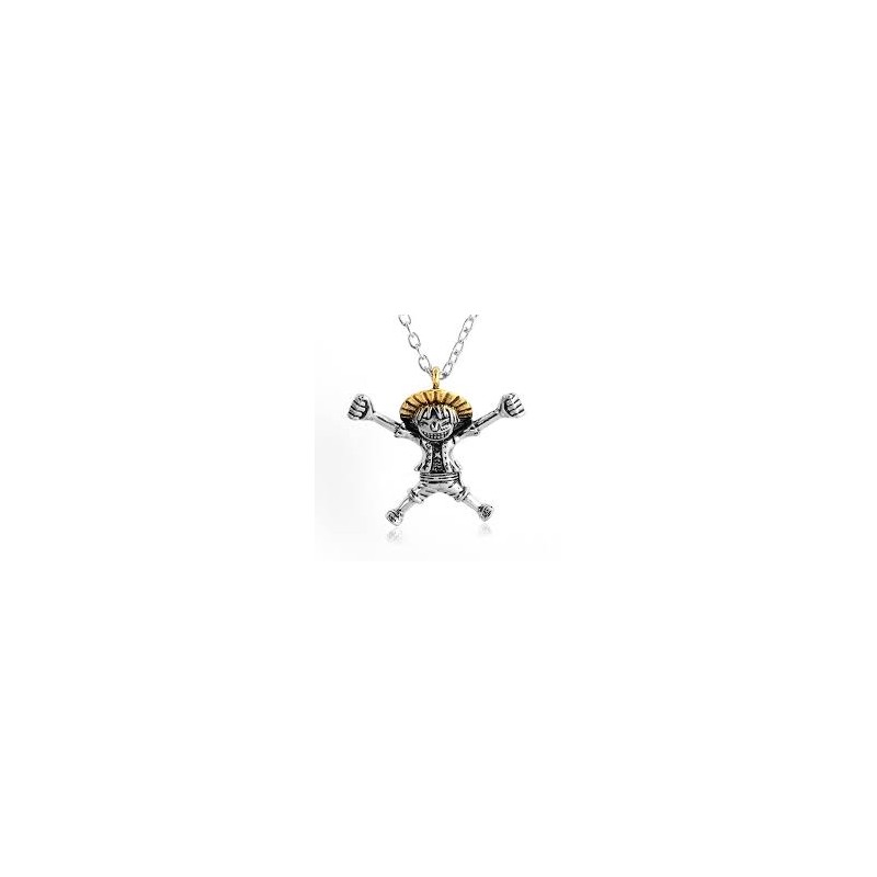 ONE PIECE Collier pendentif 3D Luffy