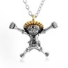 ONE PIECE Collier pendentif 3D Luffy