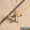 ONE PIECE Collier pendentif 3D Luffy