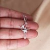 DISNEY Boucles d'oreille petit anneau fée clochette