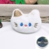 MINI PELUCHE porte clé Tête de chat kawaii tout doux