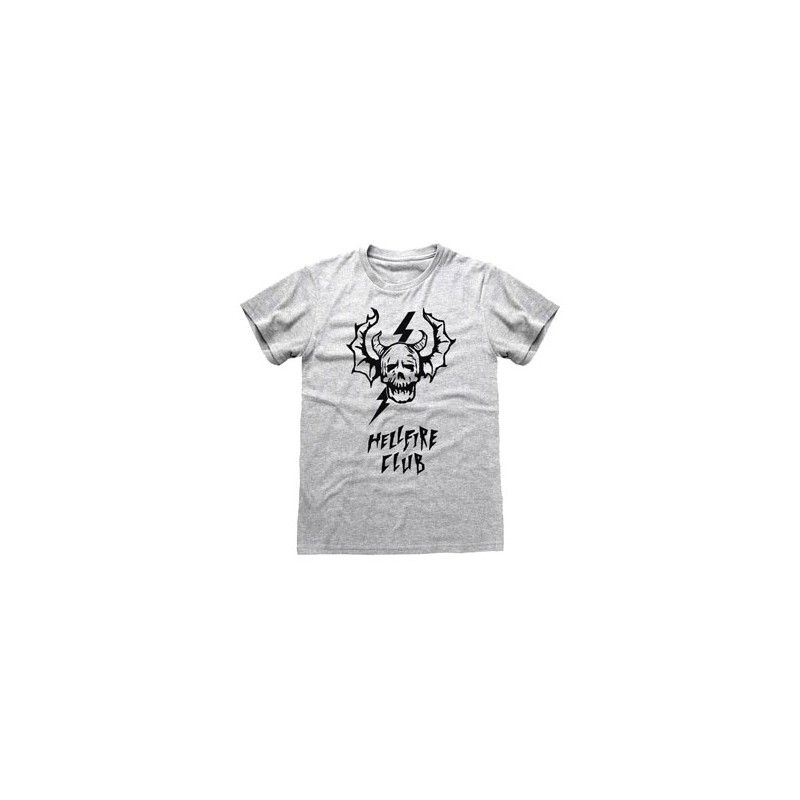 Stranger Things T-Shirt Hellfire Skull