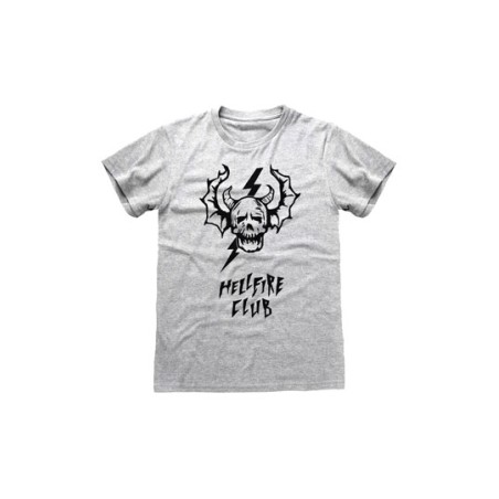 Stranger Things T-Shirt Hellfire Skull